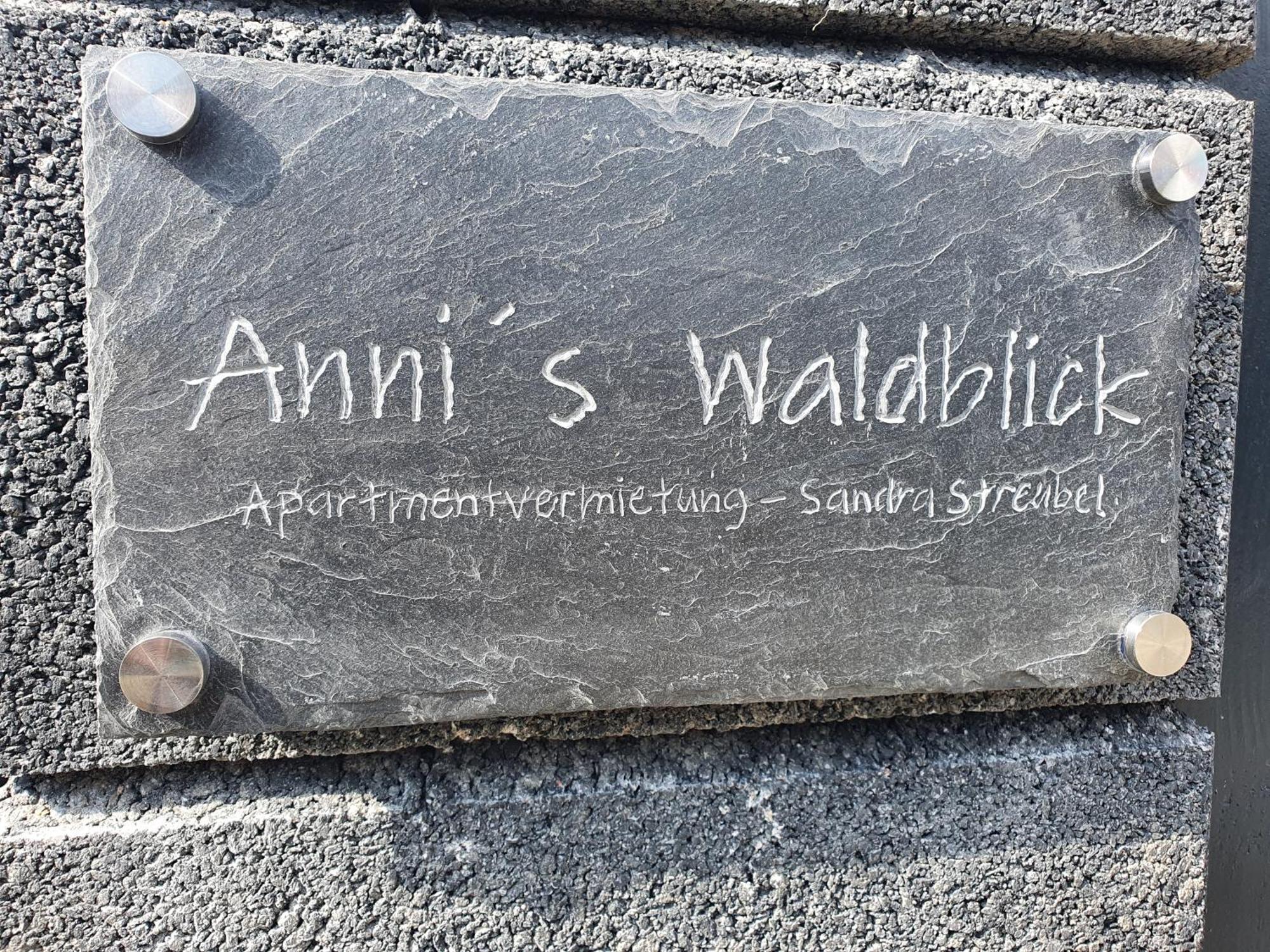 Appartement Anni'S Waldblick à Burgstadt Extérieur photo